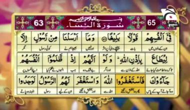Firaasat-ul-Quran - Episode 95 - 07 April 2022